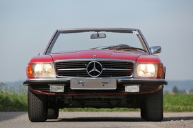 Mercedes-Benz 350 SL (1971) - H4-Scheinwerfer im Querformat
