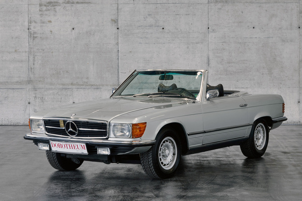 Mercedes-Benz 350 SL (1971) - als Lot 26 angeboten an der Dorotheum Versteigerung anlässlich der Classic Expo Salzburg 2021