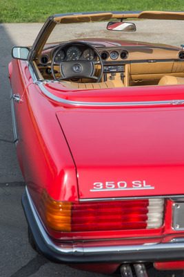 Mercedes-Benz 350 SL (1971) - bereit zur Losfahrt