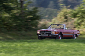 Mercedes-Benz 350 SL (1971) - klassisches Cabriolet ohne Überrollbügel