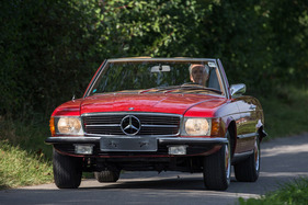Mercedes-Benz 350 SL (1971) - unterschied sich optisch deutlich von seinem Vorgänger 280 SL der Baureihe W113
