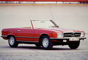 Mercedes-Benz 350 SL (1972) - frühes Modell, ohne Kopfstützen