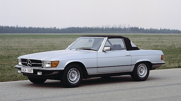 Mercedes-Benz 350 SL (1976) - macht auch geschlossen eine gute Figur