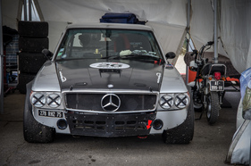 Mercedes-Benz 350 SLC (1972) am Grand Prix de l'Age d'Or 2016 in der Kategorie "Heritage Touring Cup"