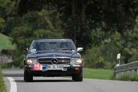Mercedes Benz 380 SL (1985) - an der OCC Jungfrau Rallye 2018