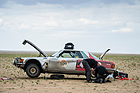 Mercedes-Benz 450 SLC (1973) - Service-Halt nach Zusammenbruch am Tag 3 - Erenhot to Camp - Rallye Peking-Paris 2016