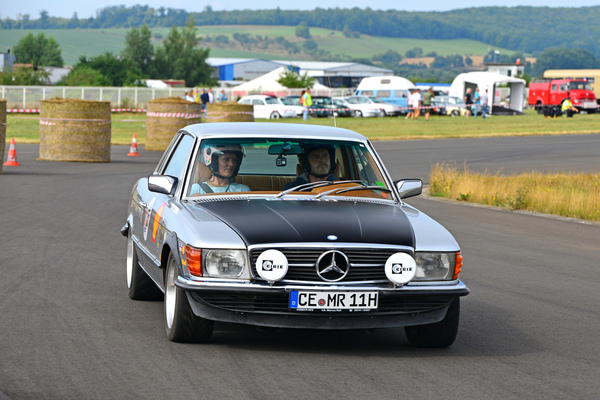 Mercedes-Benz 450 SLC 5.0 (1978) - beim Classic Motor Weekend 2021 in Obermehler-Schlotheim