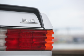Mercedes-Benz 450 SLC 5.0 (1978) - mit dieser Aufschrift kostete der SLC rund 20 Prozent mehr