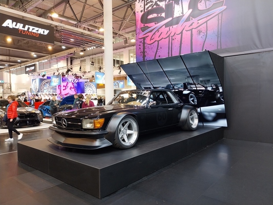 Mercedes-Benz 450 SLC () – Breitbau von JP Performance mit V12 – Essen Motor Show 2024