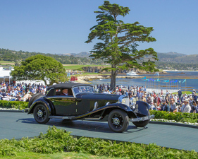 Mercedes-Benz 500/540K Cabriolet A (1935) - 3. Rang in der Klasse I beim Pebble Beach Concours d'Elegance 2024