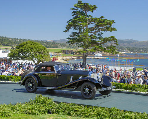 Mercedes-Benz 500/540K Cabriolet A (1935) - 3. Rang in der Klasse I beim Pebble Beach Concours d'Elegance 2024