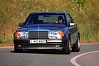 Mercedes-Benz 500 E (1990) - with checkered fabric upholstery, certainly very rare