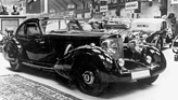 Bild: Mercedes-Benz 500 K (1934) - Vorstellung des neuen Kompressorwagens am Autosalon von Berlin 1934