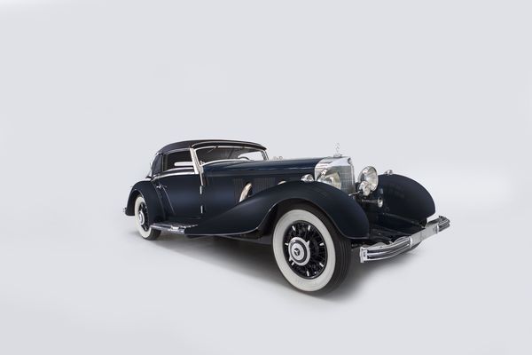 Bild: Mercedes-Benz 500 K Cabriolet A (1935) - angeboten als Lot 375 an der Versteigerung "Les Grandes Marques du Monde au Grand Palais" von Bonhams am 6. Februar 2014