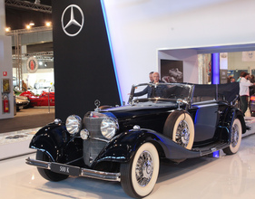 Mercedes-Benz 500 K Cabriolet B (1936) - auf dem Mercedes-Stand - Auto d'Epoca Padova 2015