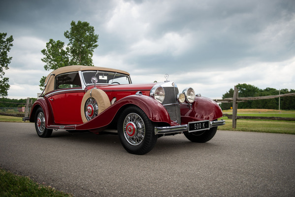 Mercedes-Benz 500 K Cabriolet C (1937) - als Lot 145 an der RM/Sotheby's Monterey Versteigerung am 18. August 2022