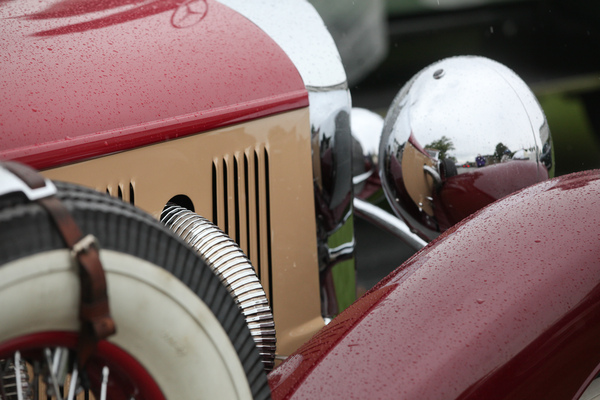 Mercedes-Benz 500 K Cabriolet C - mit Nummer B4 im Concours d'Elégance an der Schloss Bensberg Classics 2015