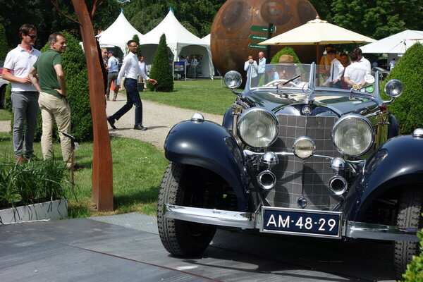 Mercedes-Benz 500 K Special Roadster (1936) in der Klasse "when coachwork becomes art" – Days of Elegance Château St. Gerlach 2022