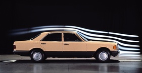 Mercedes-Benz 500 SE (1980) - Baureihe W 126 im Windkanal
