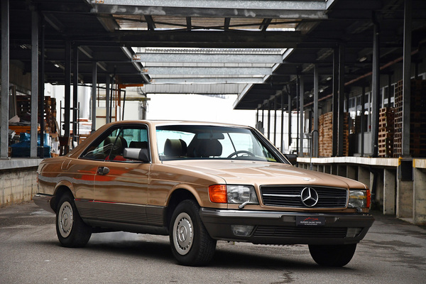 Bild Mercedes-Benz 500 SEC (1984) - gemeldet als Lot 152 für Versteigerung der Oldtimer Galerie Toffen vom 27. März 2021