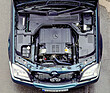 Bild: Mercedes-Benz 500 SEC (1992) – Der V8-Motor war im Coupé die kleinste Motorausführung.
