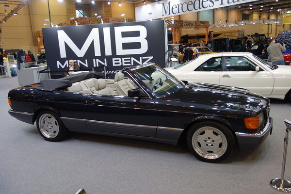 Bild Mercedes-Benz 500 SEC Cabriolet Marbella (1985) – Umbau von der SGS Styling Garage – Essen Motor Show 2023
