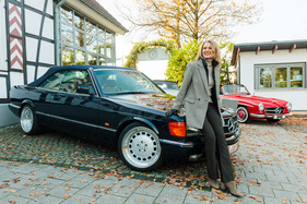 Mercedes-Benz 500 SEC Cabriolet - gezeigt am Essen Motor Show Classic & Prestige Salon 2025