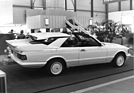 Mercedes Benz 500 SEC Cabriolet - mit Festdachkonstruktion, genannt BB Magic Top 7 - am Genfer Automobilsalon 1984