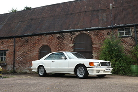 Mercedes-Benz 500 SEC Coupé (1984) - als Lot 021 an der Bonhams MPH Bicester Heritage Versteigerung am 17. Juli 2021