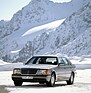 Mercedes-Benz 500 SEL (1991) - Transportiert seine Insassen auch durch den Schnee mit Stil