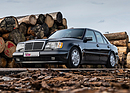 Image: Mercedes-Benz 500E W124 with KW V3 classic suspension