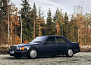 Image: Mercedes-Benz 500E W124 with KW V3 classic suspension