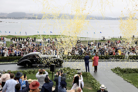 Mercedes-Benz 540 K „Autobahnkurier“ von 1938 - Preisträger in Pebble Beach im Jahr 2021 Mercedes-Benz 540 K „Autobahnkurier“ von 1938 - Preisträger in Pebble Beach im Jahr 2021