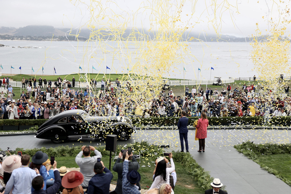 Image: Mercedes-Benz 540 K "Autobahnkurier" from 1938 - prize winner at Pebble Beach in 2021