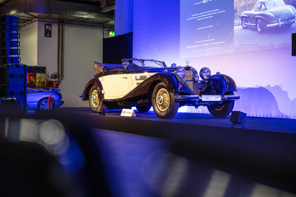 Mercedes-Benz 540 K Cabriolet A (1937) - das teuerste Auto der Versteigerung - Lot 134 an der RM/Sotheby's Versteigerung in Essen am 11./12. April 2019