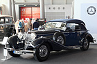 Mercedes Benz 540 K Cabriolet C (1937) - mit Kompressor 180 PS, Höchstgeschwindigkeit 170 km/h, 32 Stück gebaut zwischen 1936-1939 - an der Retro Classics Stuttgart 2013
