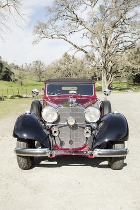 Mercedes-Benz 540K Roadster (1938) - als Lot 130 angeboten an der Bonhams Mercedes-Benz-Versteigerung in Stuttgart am 19. März 2016