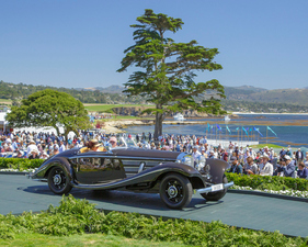 Mercedes-Benz 540K Special Roadster (1936) - 2. Rang in der Klasse I beim Pebble Beach Concours d'Elegance 2024