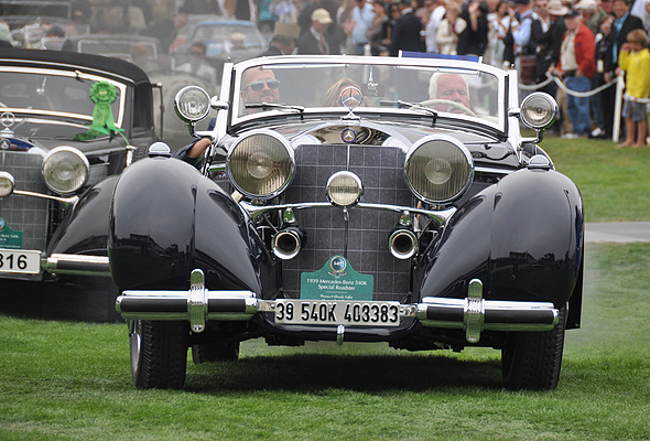 Mercedes-Benz 540K Special Roadster (1939) - Platz 2 in der Kategorie "Mercedes-Benz" - Pebble Beach 2012 (I-05)