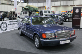 Mercedes-Benz 560 SE (1989) - spätes Modell der 2019 seit 40 Jahren gebauten Baureihe W126 - Motorworld Classics Berlin 2019