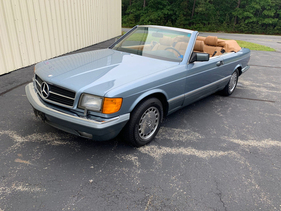 Mercedes-Benz 560 SEC Convertible by Straman (1986) - as lot 185 at the RM/Sotheby's Arizona auction 2021