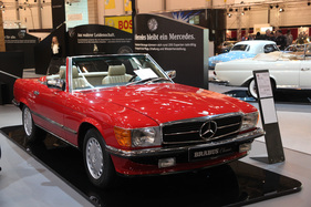Mercedes-Benz 560 SL (1989) - für fast Euro 90'000 soll dieser Wagen bei Brabus einen neuen Besitzer finden - Techno Classica 2015