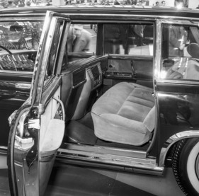 Mercedes Benz 600 (1964) - aller erdenkliche Komfort für die Fond-Passagiere - am Genfer Autosalon 1964