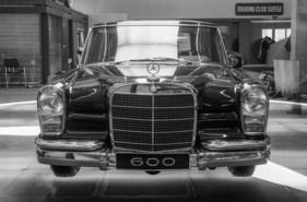 Mercedes Benz 600 (1964) - imposant ohne effekteischerische Details - am Genfer Autosalon 1964