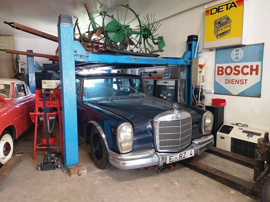 Bild Mercedes-Benz 600 (1968) – in ungewohntem Arragement, wohl aus prominetem Erstbesitz – Zu Besuch in der Sammlung Hilker