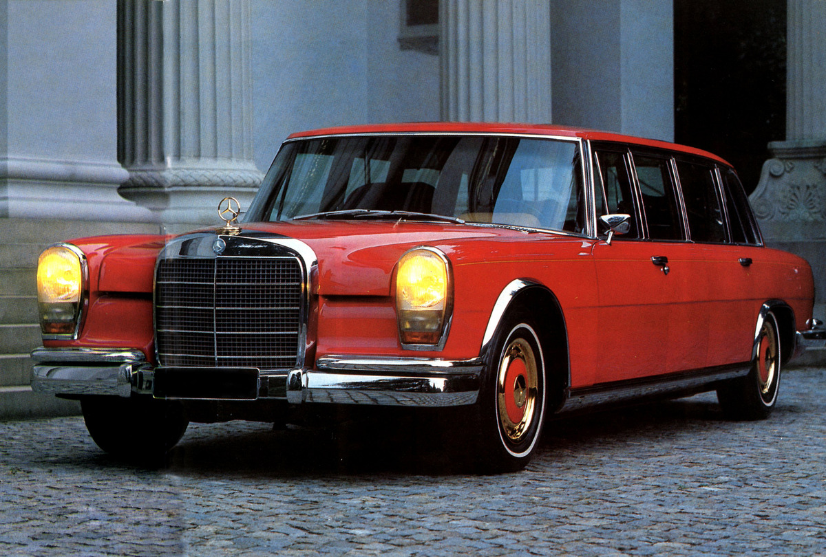 Mercedes-Benz 600 (1969) - Eine Version der Pullmann-Limousine mit Platz für acht Personen