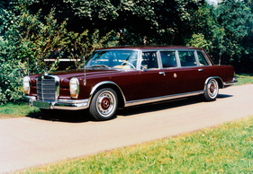 Mercedes-Benz 600 (1970) - Pullman-Limousine in Sonderschutz-Ausführung