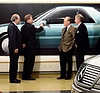Mercedes-Benz 600 SEC (1992) - Designbesprechung mit Prof. Peter Pfeiffer (zweiter von links)