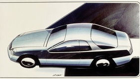 Mercedes-Benz 600 SEC (1992) - Designvariante aus dem Jahr 1987 mit riesiger Heckscheibe