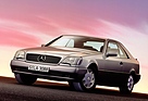 Mercedes-Benz 600 SEC (1992) - Frontpartie mit SL-Kühlermaske, Farbe "Brillantsilber"